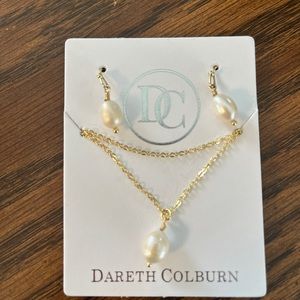 Dareth Colburn bridal earring and necklace set